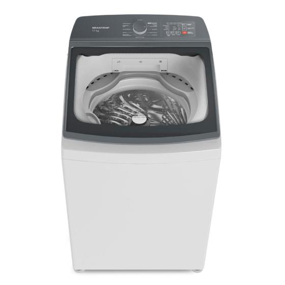 Imagem de Lavadora de Roupas Brastemp Advanced 17Kg Cesto Inox Ciclo Antibolinha Branco 220V Abertura da tampa Superior