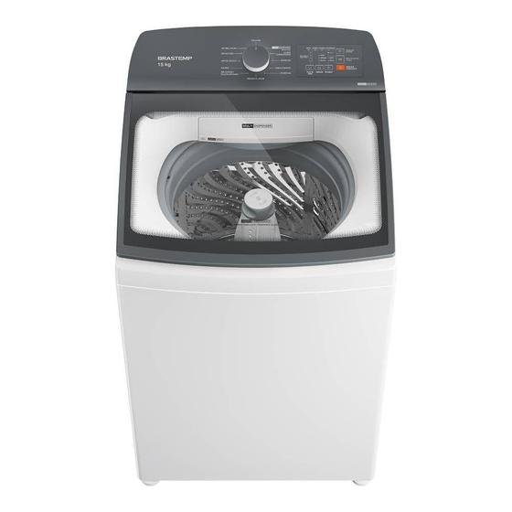 Imagem de Lavadora de Roupas Brastemp Advanced Smart 15kg 220v Branca (bwf15ab)