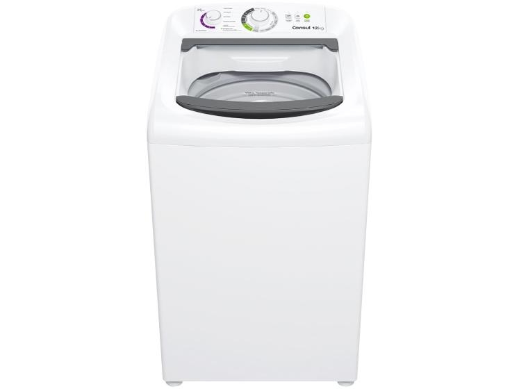 Lavadora de Roupas Consul 12kg 16 Programas de Lavagem Branca CWH12 Menor preço em Lavadora de Roupas Consul 12kg 16 Programas de Lavagem Branca CWH12