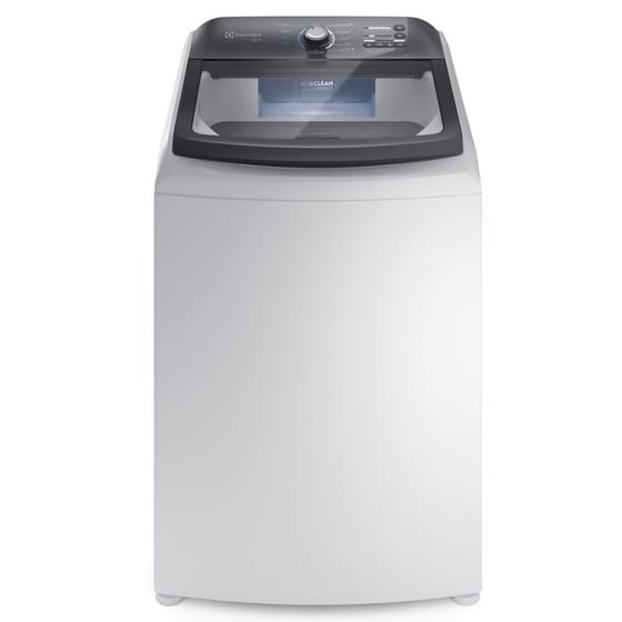 Lavadora de Roupas Electrolux 18kg Efficient Branca com Cesto Inox e ...