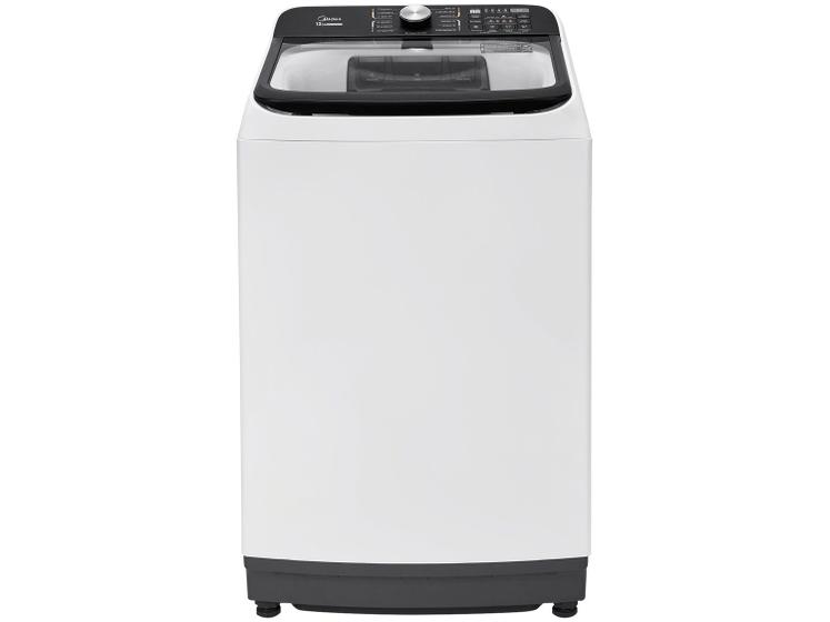 Lavadora de Roupas Midea 13kg Cesto Inox 13 Programas de Lavagem Branca Wave Agitator
