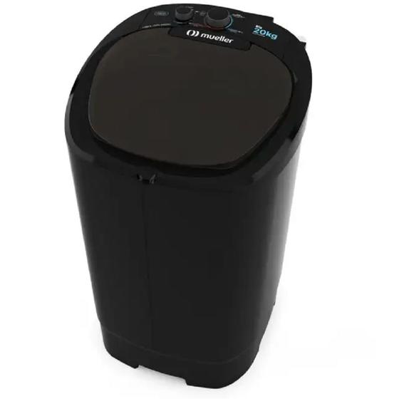 Imagem de Lavadora De Roupas Mueller BIG 20 Kg Semiautomática Preta - 220 Volts