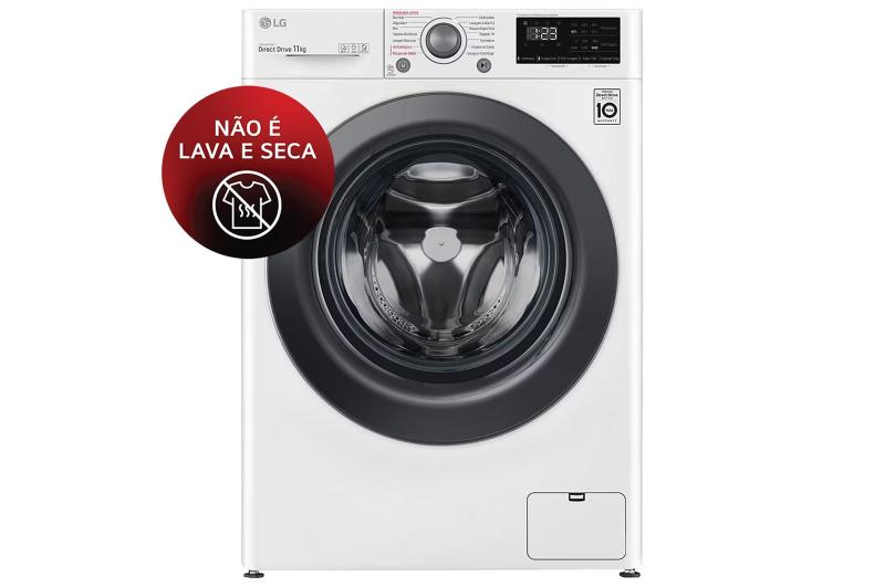 Lavadora Smart LG VC5 11KG 220V Branca com Inteligência Artificial AIDD - FV3011WG4A Menor preço em Lavadora Smart LG VC5 11KG 220V Branca com Inteligência Artificial AIDD - FV3011WG4A