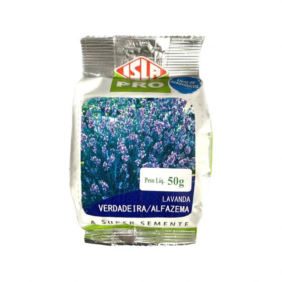 Imagem de Lavanda Verdadeira / Alfazema - 50gr De Sementes