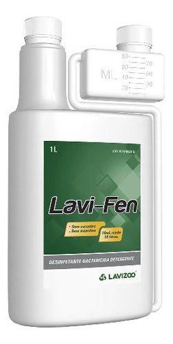 Imagem de Lavi-fen 1l - Desinfetante Bactericida Detergente Lavizoo