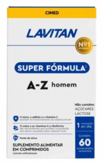 Imagem de Lavitan 5g Homem (super Formula A-z) - 60 Cap - Cimed