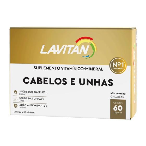Imagem de Lavitan Cabelos e Unhas com 60 Cápsulas - Cimed