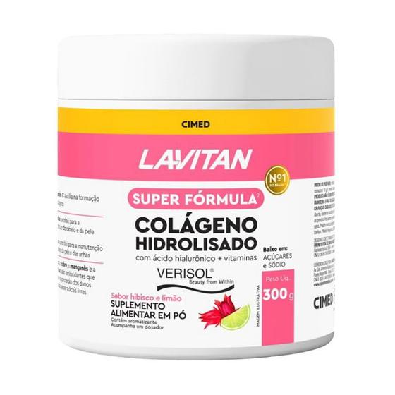 Imagem de Lavitan Colágeno Hidrolisado + Ácido Hialurônico Verisol 300g