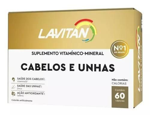 Imagem de Lavitan Hair C/60 Cáps Vitamina Para Cabelos E Unhas