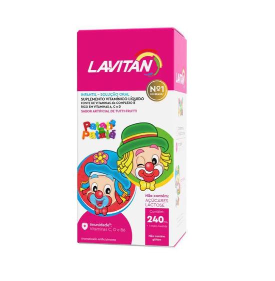 Imagem de Lavitan Infantil Patati Patatá Tutti Frutti Solução 240Ml - Cimed