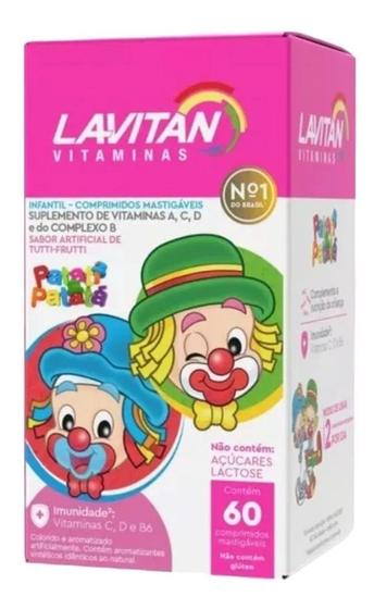 Imagem de Lavitan Kids Comprimido Mastigável 60 Cps - Cimed