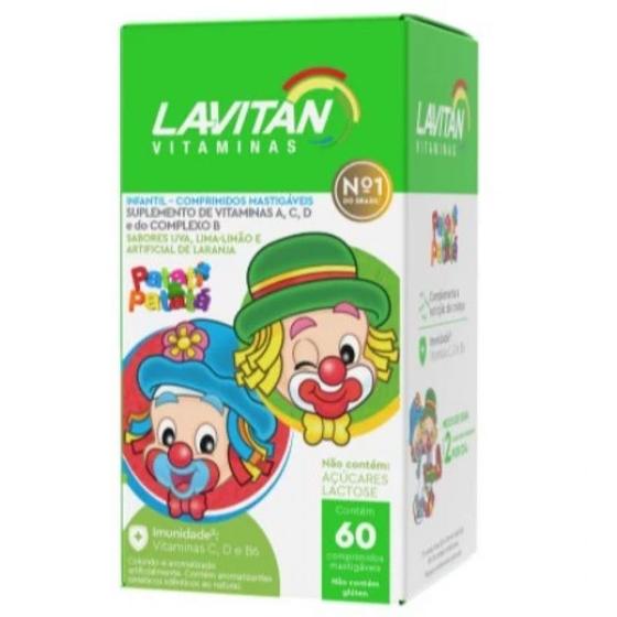 Imagem de Lavitan Kids Vitamina Infantil Imunidade Patati Patata Mix de Sabores  Cimed 