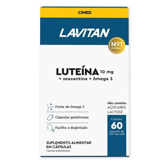 Imagem de Lavitan Luteína com Ômega 3 e Zeaxantina 60 Cpr - Cimed