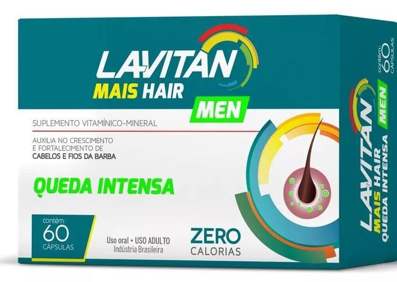 Lavitan Mais Hair Men Queda Intensa Com 60 Cápsulas Menor preço em Lavitan Mais Hair Men Queda Intensa Com 60 Cápsulas