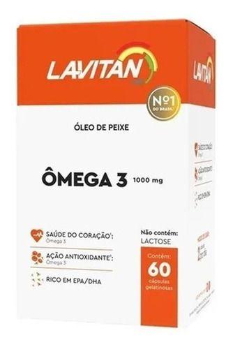 Lavitan Ômega 3 1000mg Cimed - 60 cápsulas Menor preço em Lavitan Ômega 3 1000mg Cimed - 60 cápsulas