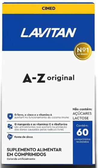 Imagem de Lavitan vit a - z original c/60 comp rev