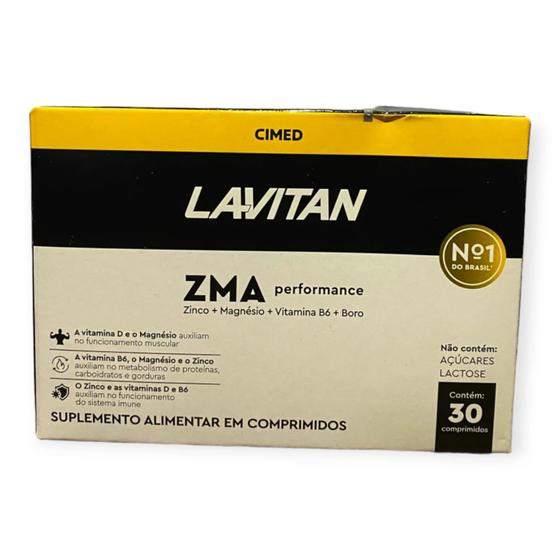 Imagem de Lavitan ZMA Performance Zinco + Magnésio + Vitamina B6 + Boro