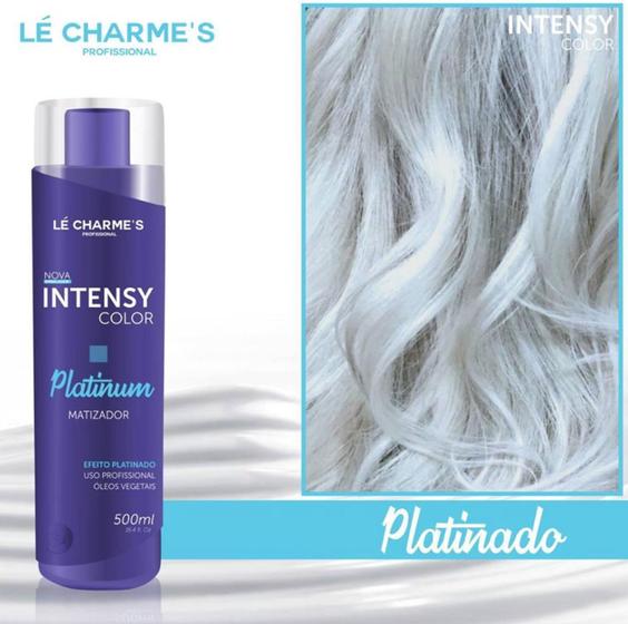 Imagem de Le Charmes Intensy Platinum Máscara Matizadora Efeito Platinado -500ml