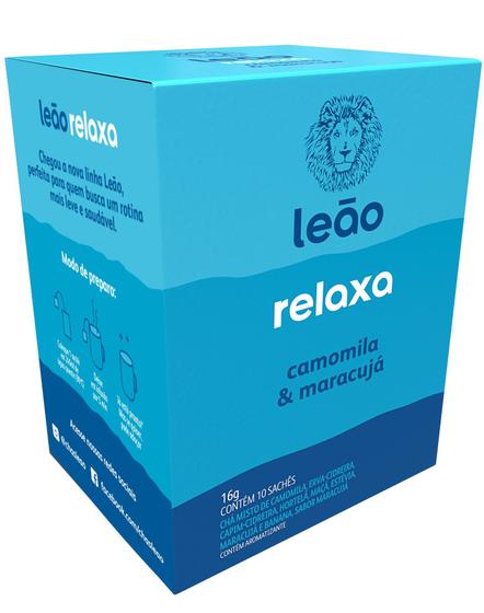 Imagem de Leão Funcionais Relaxa - Camomila e Maracujá 10 Sachês