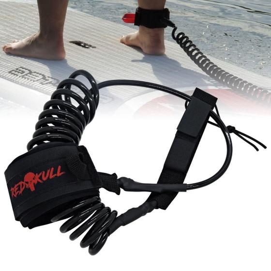 Imagem de Leash Cordinha Sup Standup Padlle Strep Espiral Surf