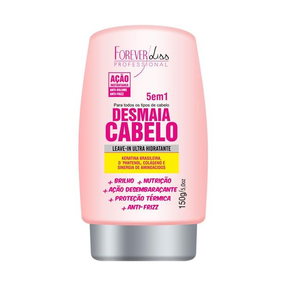 Imagem de Leave In 5 em 1 Desmaia Cabelo Ação Instantânea Forever Liss