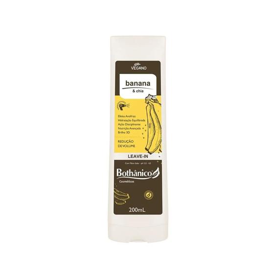 Imagem de Leave In Finalizador Banana & Chia Bothânico 200ml Térmico