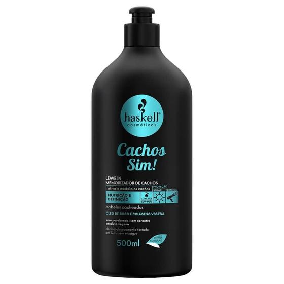 Imagem de Leave-In Haskell 500ml Memorizador Cachos Sim
