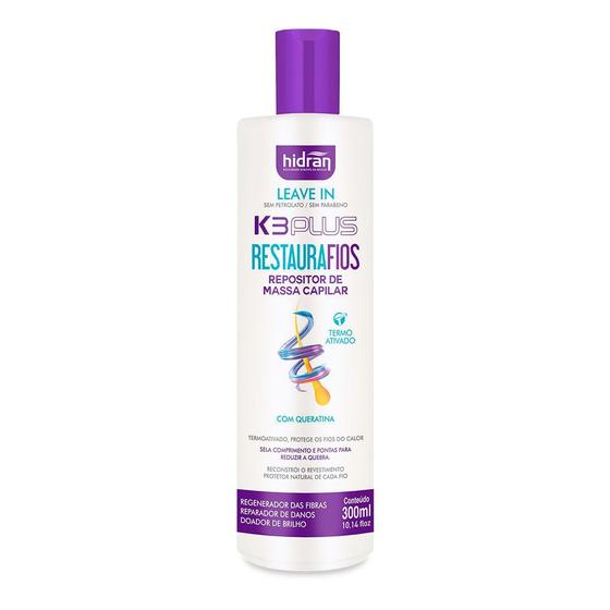 Imagem de Leave-In - Hidran K3 Plus Restaura Fios 300ml