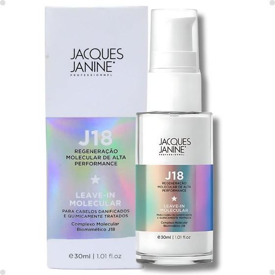 Imagem de Leave-In Jacques Janine J18 Regeneração Molecular 30Ml