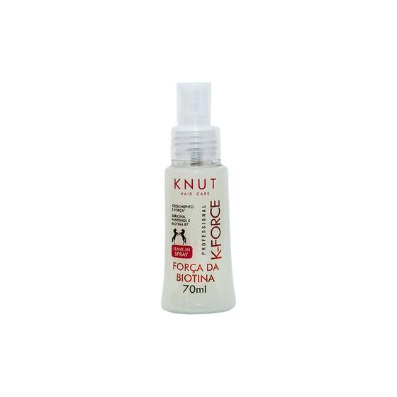 Imagem de Leave-in K-Force Spray 70 ml Acelera o Crescimemento Fortalece a Raiz - Biotina e Pantenol - Knut