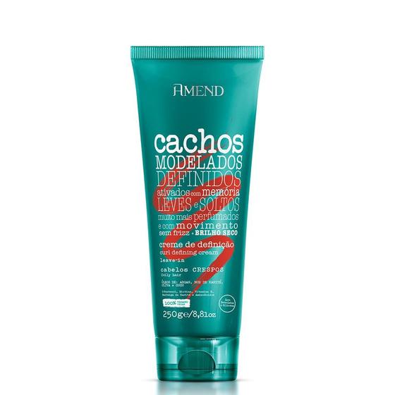 Imagem de Leave-in para Cabelos Crespos Amend Cachos 250g