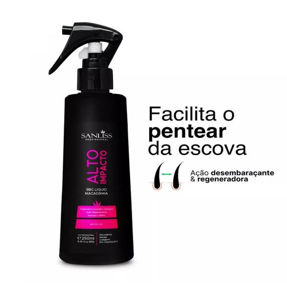 Imagem de Leave-In Sanliss BBC Liquid Macadâmia 250ml