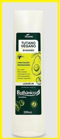 Imagem de Leave In Tutano Vegano Avocado 200ml - Bothânico Hair - Bothanico Hair Cosmetic Natural Ltda