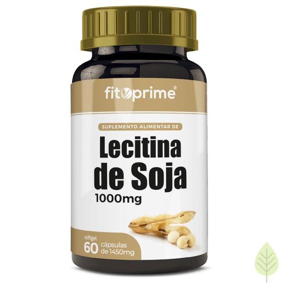 Imagem de Lecitina De Soja 1000Mg 60 Cápsulas Fitoprime