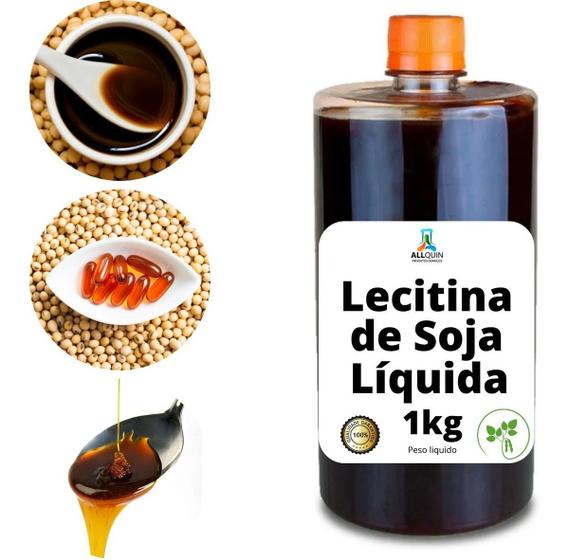 Lecitina De Soja Líquida 1kg - Emulsificante Alimentício - Allquin ...