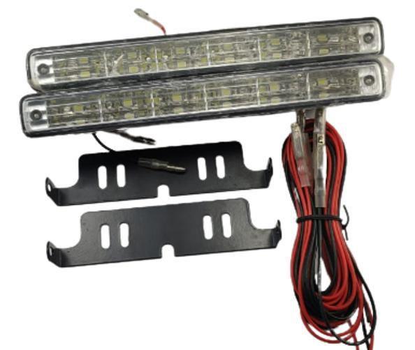 Imagem de Led Auxiliar Tk1001E Teslla 12V Com 6 Leds Branco (Par) Únic