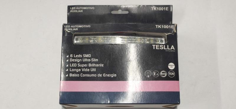 Imagem de Led Auxiliar TK1001E TESLLA 12V com 6 leds branco (PAR)