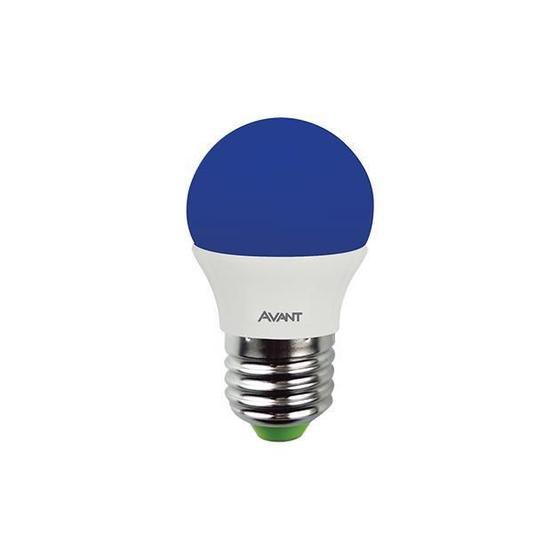 Imagem de Led Bolinha E27 Azul 4W Bivolt