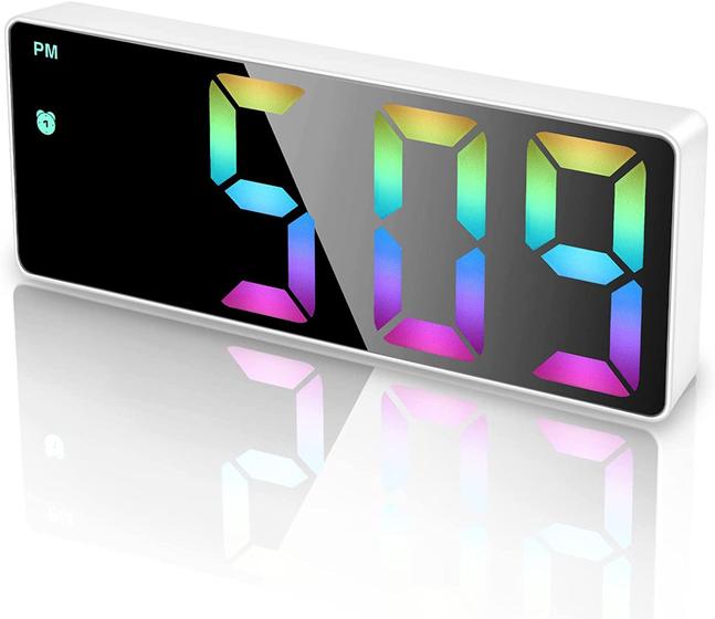 Imagem de led colorful clock