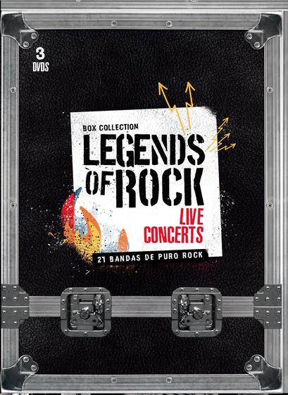 Imagem de Legends of rock - live concerts - box collection- dvd