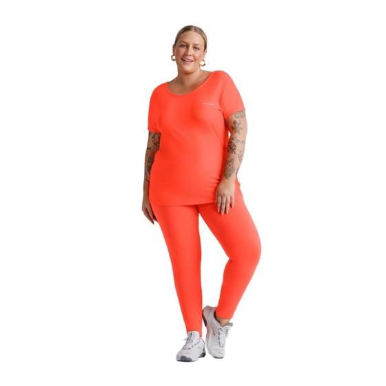 Imagem de Legging Feminina Lisa Básica com Proteção Uv Graphene