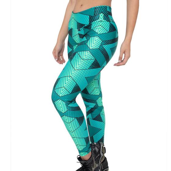 Imagem de Legging fitness cirre estampada