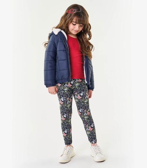 Imagem de Legging Infantil Feminina Florida Trick Nick Azul