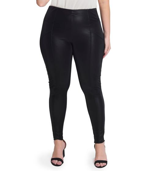 Imagem de Legging Sintetico Rajado Suede Secret Glam Preto