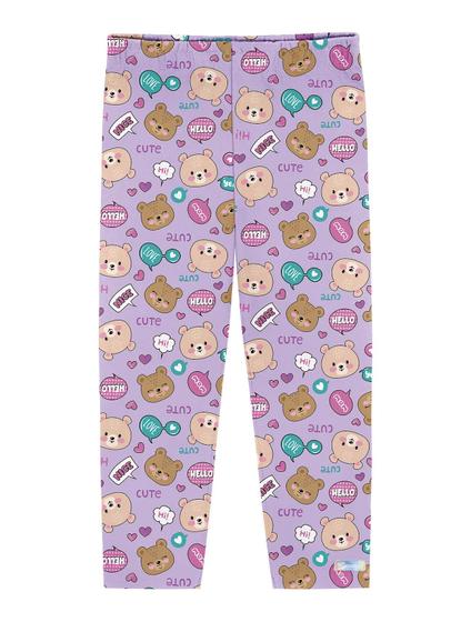 Imagem de Legging Total Print Lilás Abrange
