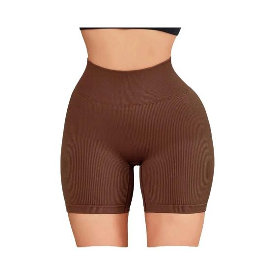 Imagem de Leggings de Ginástica Feminina - Cintura Alta, Sem Costura e Compressão