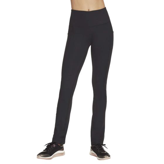 Imagem de Leggings Skechers Go Walk High Waisted Joy para mulheres - pretas