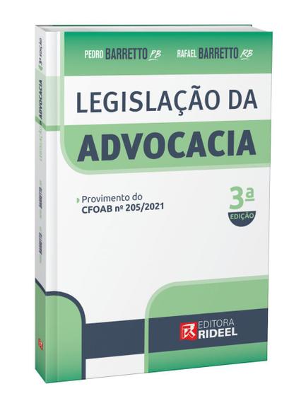 Imagem de Legislação da Advocacia - 3ª edição 