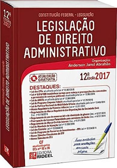 Imagem de Legislação de Direito Administrativo