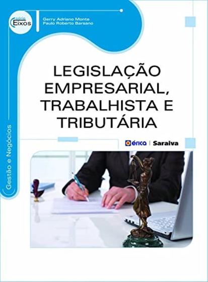 Imagem de Legislacao empresarial, trabalhista e tributaria